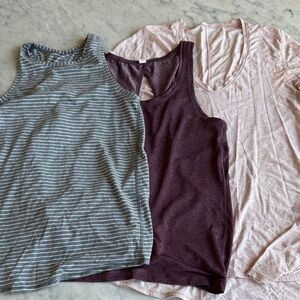 Lululemon Tank and Tee Bundle